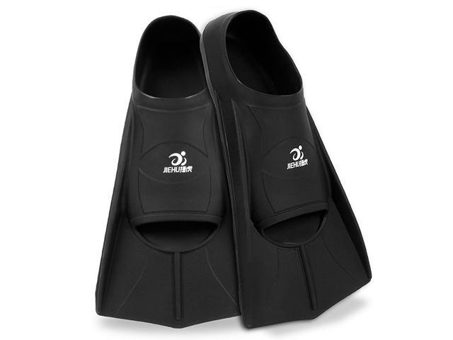 Silicone Snorkeling Fins Short Fins Comfortable Scuba Diving Flippers Light Swim Fins Snorkeling Gear Snorkeling Equipment