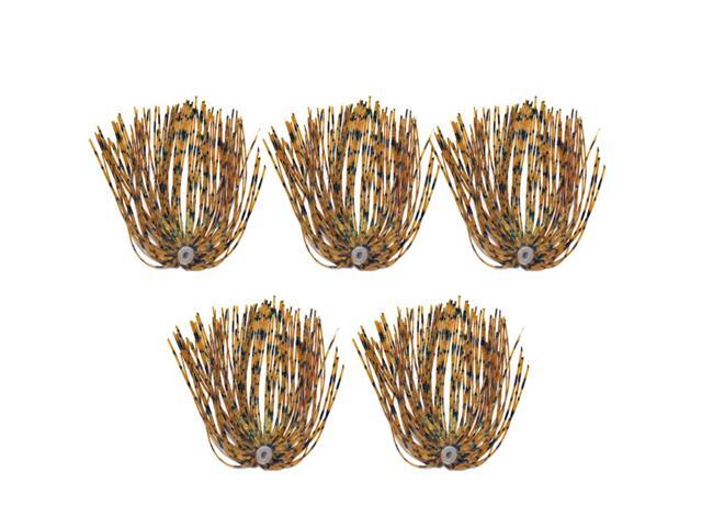 5 PCS 13cm Jig Skirt Silicone Skirts Rubber Skirts Fishing Skirt Baits Fishing Lure For Spinnerbaits Buzzbaits