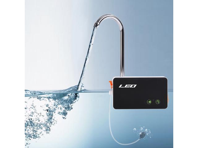 3-in-1 Mini Aquarium Oxygenator Water Pump Silent USB Rechargeable Pumping Aerator Oxygen Air Pump Water Pump with Bait Lights for Fish Tank