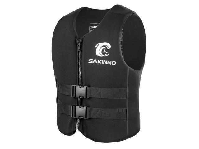 Water Sports Life Jacket Buoyancy Life Saving Vest for Kids/Adults Fishing Boating Kayaking Surfing Swimming