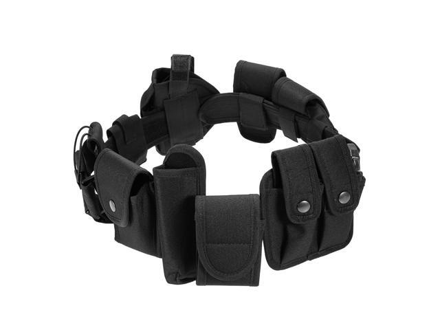 Outdoor Tactical Belt Law Enforcement Modular Equipment Police Security Military Duty Utility Belt with Pouches Holster Gear