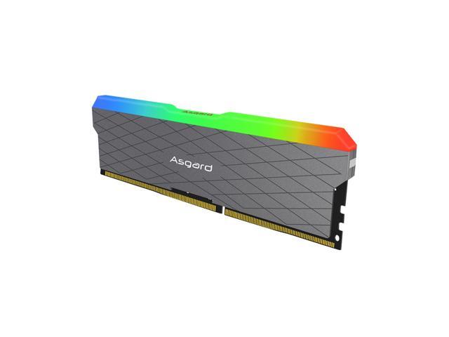 Asgard RGB RAM DDR4 Desktop Memory 3200MHz Frequency Support XMP20 Automatic Overclocking for Desktop Computer Grey 16GB(8GB*2)