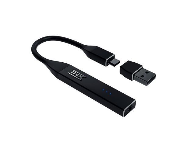 Razer THX Onyx Portable DAC Headphone Amplifier with THX AAA Technology HiFi Sound Quality Compatible with USB/USB-C Port