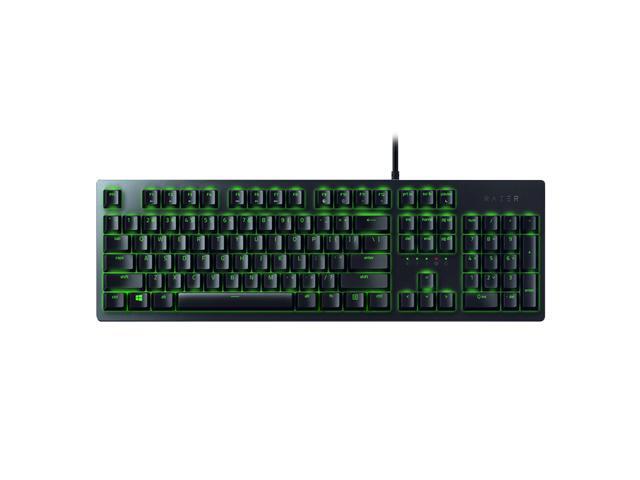 Razer Huntsman Essential Mechanical Keyboard 104 Keys Wired RGB Backlight Gaming Keyboard with Razer Optical Switches Black