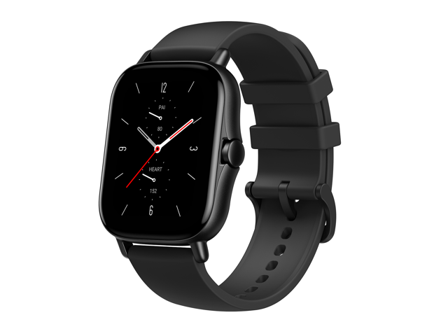 Amazfit GTS 2 Smartwatch with Alexa Built-In 165' AMOLED Display Built-In GPS 3GB Music Storage 7-Day Battery Life Bluetooth Phone Calls 12