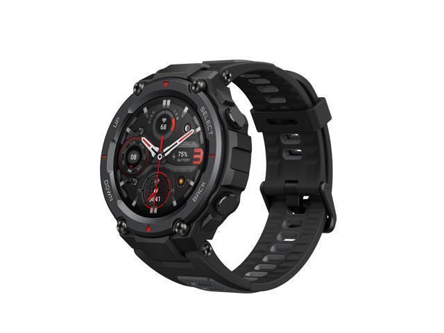 Amazfit T-Rex Pro Smartwatch Fitness Watch with Built-in GPS Military Standard Certified 18 Day Battery Life SpO2 Heart Rate Monitor 100+