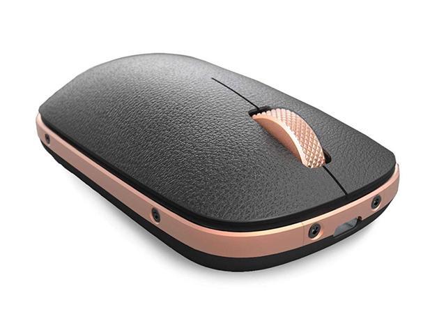 AZIO Retro Classic Bluetooth Mouse - Genuine Leather Topped with Pixart Precision Tracker Colour Artisan (RM-RCM-L-03)
