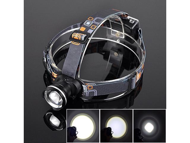 Waterproof XM-L T6 LED Headlight Practical Head Lamp Outdoor Camping Flashlight Durable 3000LM Headlamp US Plug