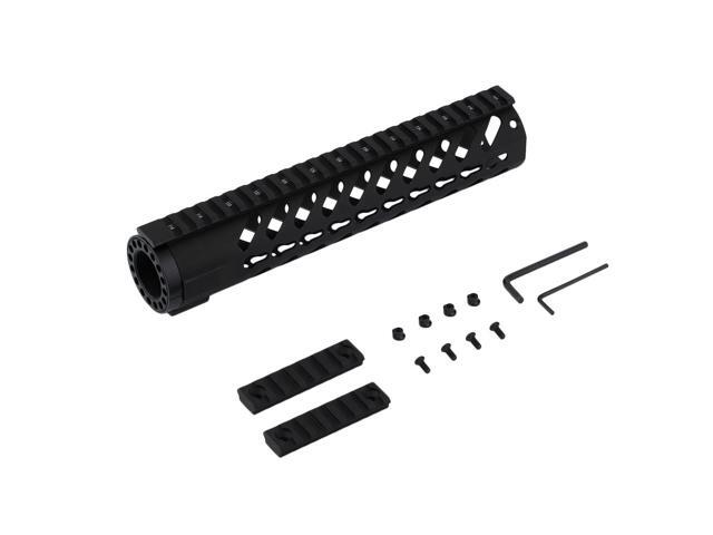 10Inch Key-Mod Free Float Hand-Guard Monolithic Ultralight Slim Top Quad Rail Hunting Gun Accessories Additional Section