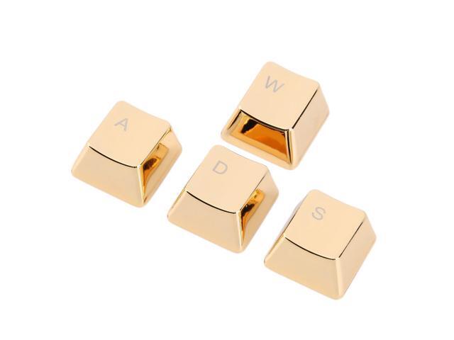Zinc Alloy W A S D Mechanical Gaming Keycap 4 Key Caps Keyset For Professional Gamer Gaming Keyboards
