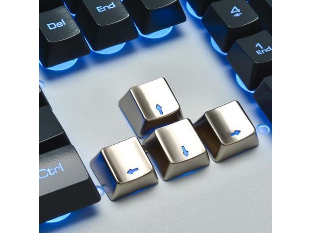 Cool Zinc Alloy Up Down Left Right Direction 4 Key Caps Mechanical Keycap Keyset For Mechanical Gaming Keyboards