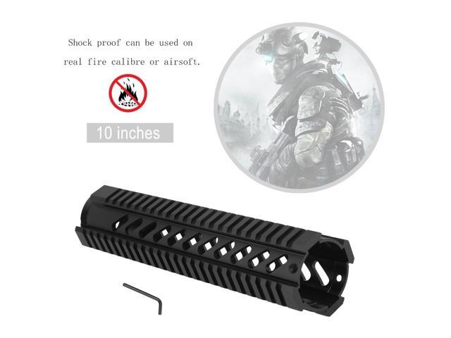 Free Float Quad Rail For Picatinny Waist Hole Handguard Aircraft Aluminum Hand Guard Hunting Gun Accessories