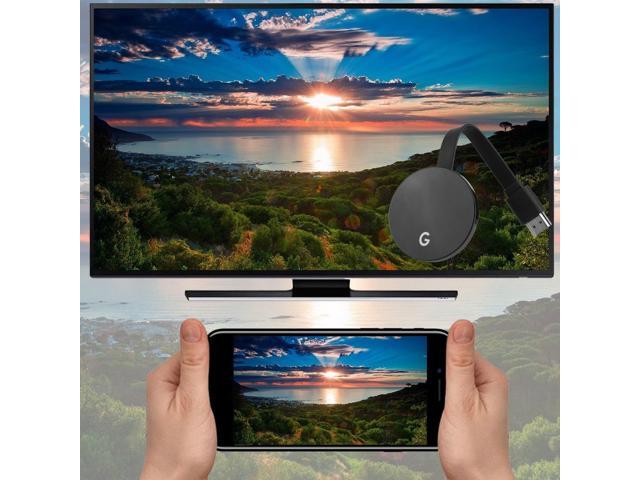 Portable Wireless HDMI Display Adapter HDMI Media Video Streamer WiFi Display Dongle Receiver Black ZMT-6639