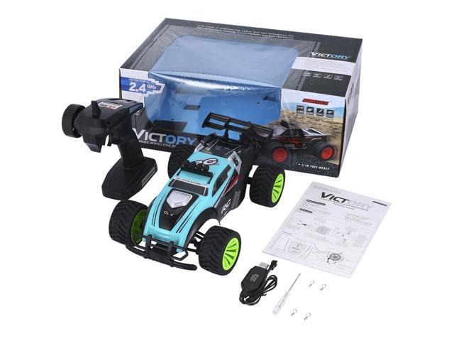 24Ghz Wireless Remote Control High Speed Electric RC Offroad Car Truck Green