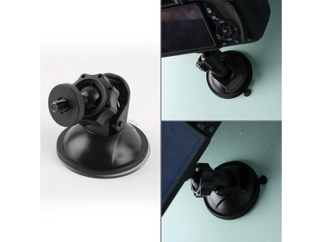 Professional Car Windshield Suction Cup Mount Holder Driving Recorder Bracket Car Digital Video Recorder Camera Accessories Black