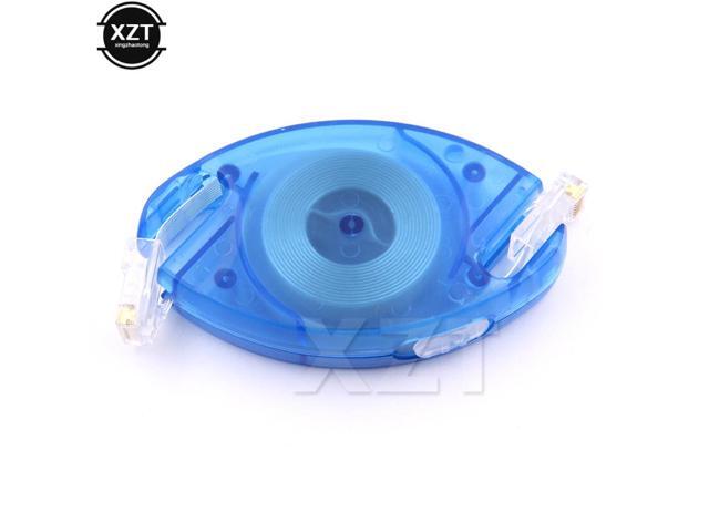 Portable 25M Retractable 8 Pin RJ45 M-M Cat5 Ethernet Network Cable for Laptop Crystal Head Cable