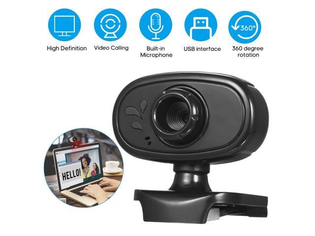 Web Camera HD Web Camera 03 Megapixels USB Clip-On Rotatable Webcam For PC Laptop Computer Desktop with Built-in Microphone
