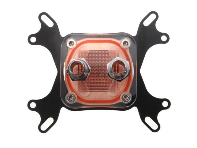 Water Cooling Computer CPU Block Head Copper Base Replacement for INTEL CPU Block