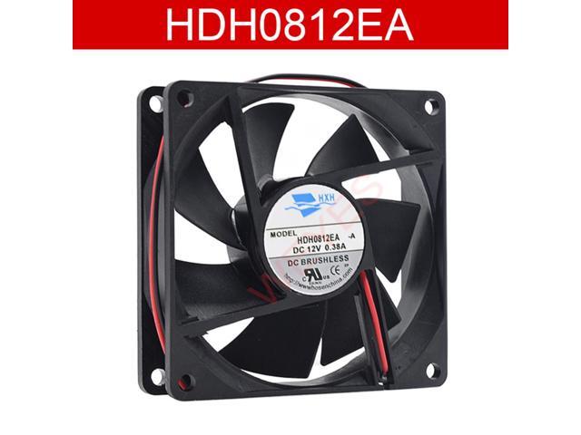 For HDH0812EA -A 12V 038A 8025 large air volume fan 8CM