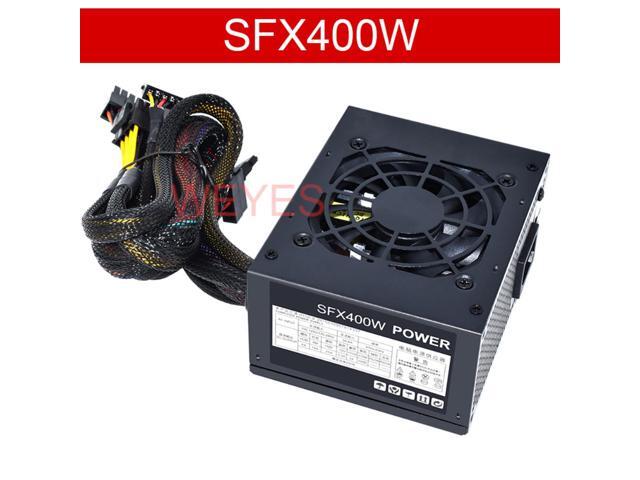 Small PSU Max 400W PC Desktop Gaming Power Supply SFX400