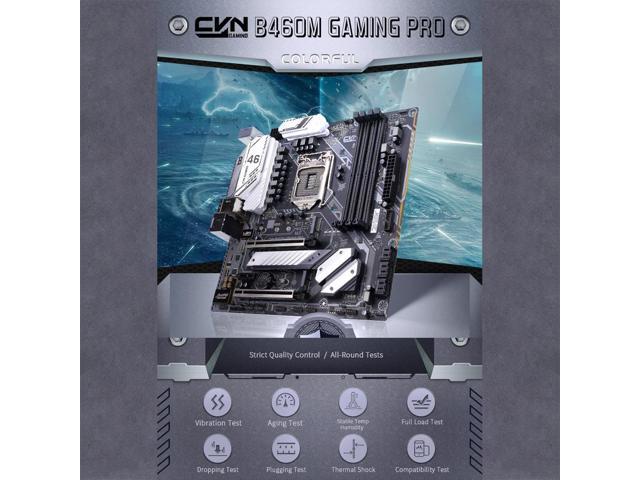 Colorful CVN B460M GAMING PRO V20 Motherboard Support 10th Generation Intel Core Processors(Comet Lake-S series Socket 1200)