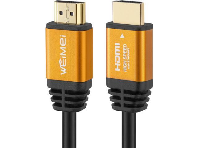 Calibre ved siden af Optimal NeweggBusiness - 125 Feet 4K HDMI Cable 2.0 WEIMEI HDMI Cord 125ft with IC  Booster Support 4K@60Hz UHD 2160P Ethernet 3D ARC with Gold-Plated  Connector and Bare Copper Conductor (from 6ft to