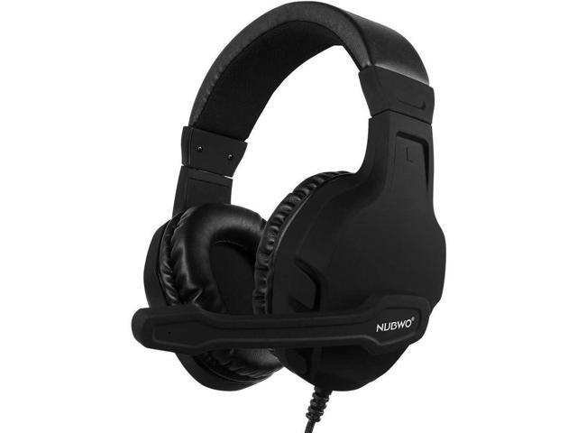 NUBWO U3 35mm Gaming Headset for PC PS4 PS5 Laptop Xbox One Mac iPad Nintendo Switch Games Computer Game Gamer Over Ear Flexible