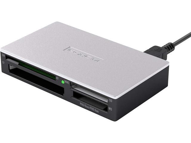 SmartMedia Card Reader Writer All-in-1 USB Universal Multi Card Adapter Slim Hub Read Smart Media xD SD SDHC SDXC UHS-I MMC MS Pro Duo CF