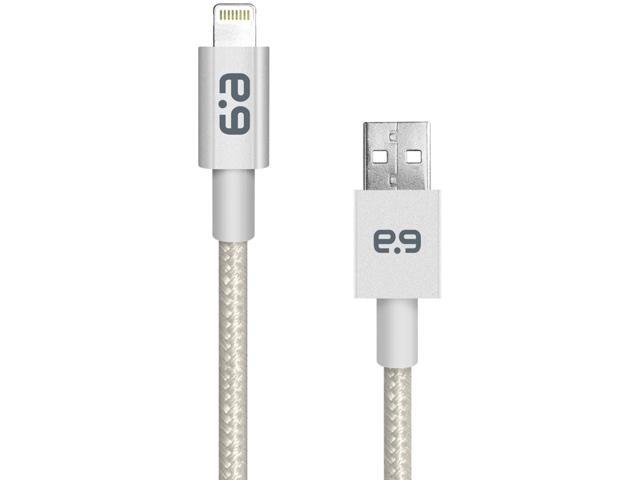 PureGear Braided Charge-Sync Cable for Micro-USB devices Metallic Silver 48 PureGear Braided Charge-Sync Cable for Micro-USB devices Metallic Silver 48
