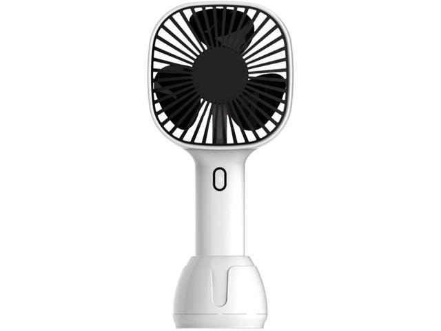Mini Handheld Portable Fan Electric USB Fan with Fan Stand Silent USB Fan Adjustable 3 Speed Level Quick Charge for Outdoor Camping Travel