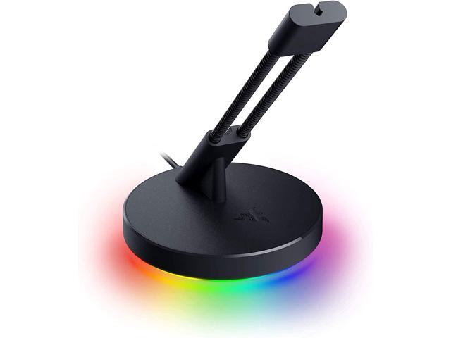 Razer Gaming Mouse Bungee V3 Chroma: Drag-Free Wired Mouse Support - for Esports-Level Performance - Weighted Base - Anti-Slip Feet - Classic Black