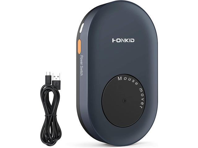 HONKID Undetectable Mouse Mover Jiggler with ON/Off Switch and USB Port Drive-FreeSimulate Physical Automatically Mouse MovementPrevent Computer