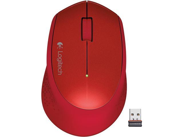 Logitech Wireless Mouse Red