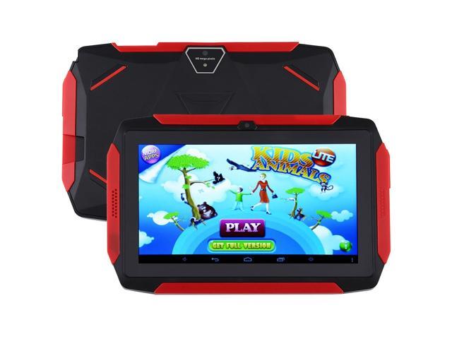 Q98 Kids Game Tablet PC 70 inch 1GB+16GB Android 44 Allwinner A33 Quad Core Support WiFi / Bluetooth / TF Card / G-sensor / Dual Camera