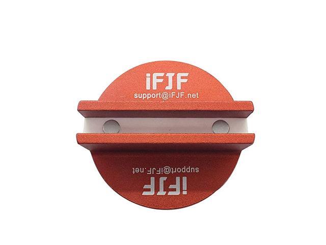 Large Slotted Universal Magnetic Jack Pad Weld Frame Rail AdapterOrange for All Model Cars