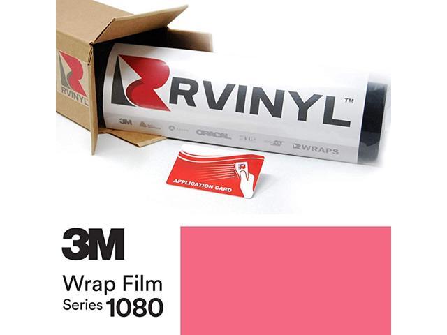 2080 G103 Gloss HOT Pink 5ft x 20ft W/Application Card Vinyl Vehicle Car Wrap Film Sheet Roll