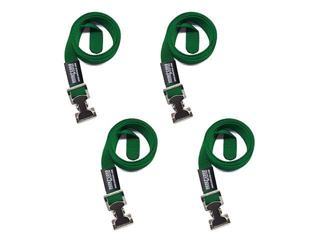 Buckles - Zinc Coated Alligator Thumb Buckle Cargo Secure Utility Lashing Strap - 1' Wide Heavy Duty Polypropylene Webbing Also Our Rubberized