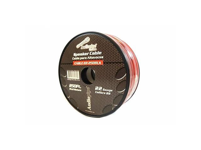 Gauge 250 Feet Red Black Speaker Wire Stranded Copper Clad CCA Car Home Audio