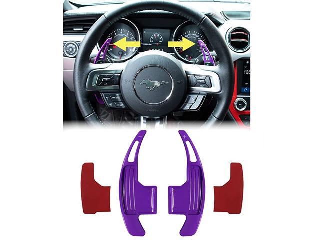 Wheel Shift Paddle Extended Shifter Trim Cover for Ford Mustang 2015 2016 2017 2018 2019 2020 2021 Interior Decoration Accessories Aluminum Alloy