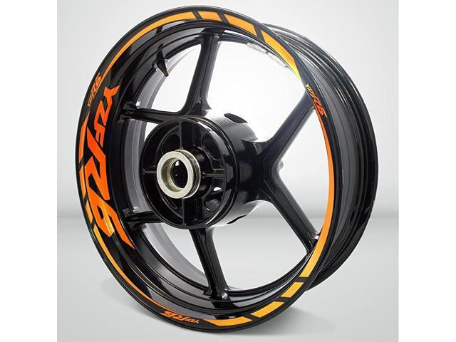 Tone Amethyst Motorcycle Rim Wheel Decal Accessory Sticker For Yamaha YZF R6