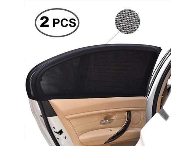 Window Sun Shade Plus Two (2) ShadeSox Universal Fit Car Window Baby Sun Shades! Universal Baby Sun Shade Travel Kit Bundle (2 Piece) for Cars and