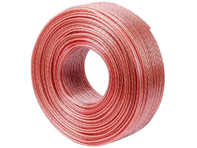 18 AWG Speaker Wire 2Conductor Copper Cable Compatible Home Theater Computer 100Feet