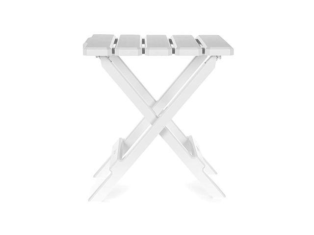 Adirondack Portable Outdoor Folding Side Table - Perfect for The Beach Camping Picnics Cookouts and More - Weatherproof and Rust Resistant