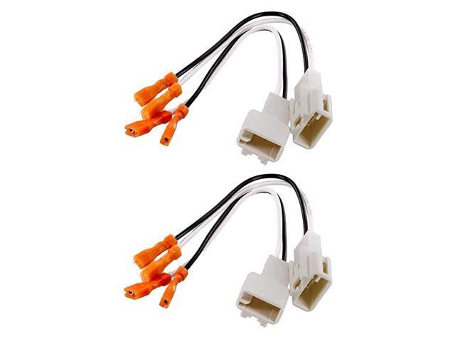 2 Pair of 728104 Speaker Wire Adapters for Select Toyota Vehicles 4 Total Adapters