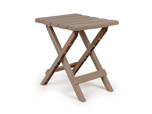 21033 Navy Regular Adirondack Portable Outdoor Folding Side Table Perfect for The Beach Camping Picnics Cookouts and More Weatherproof and