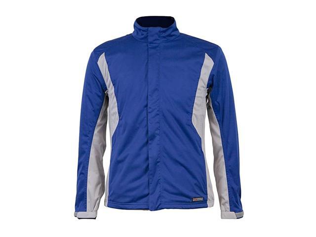 Men's Balmore Heated Rain Jacket (Navy/Silver Small)