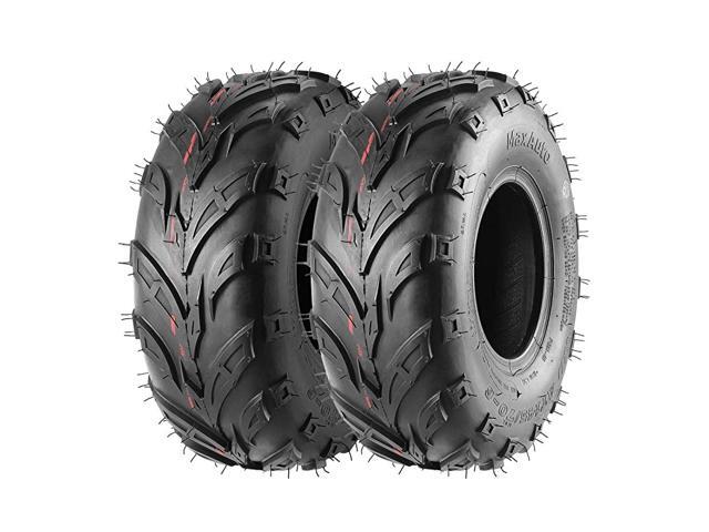 of 2 145 70-6 Tires 145/70-6 Tubeless Go Kart Street Mini Bike Tires