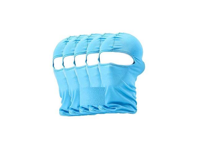 5pcs 1 Package Balaclava 1-Pack Face Mask Motorcycle Helmets Liner Ski Gear Neck Gaiter Ski Mask Accessories by CxYuan