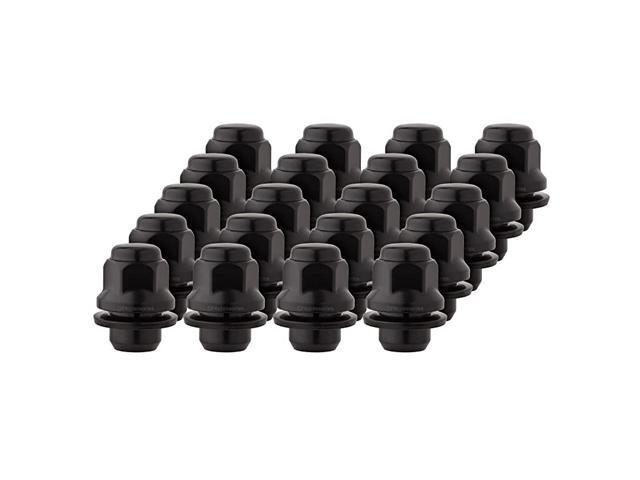 Black Lug Nuts for Toyota Lexus Scion Aluminum Wheels 90084-94001 990511