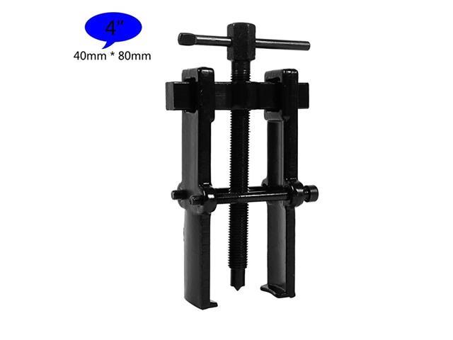 2 Jaw Bearing Puller Remover Forged Gear Removal Repair Tool for Motorcycle Car Auto Adjustable Range Carbon Steel Straight Type Black - 5 Sizes